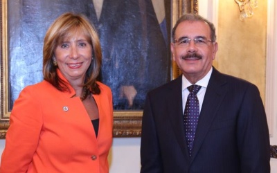 Reunión con el Presidente Danilo Medina(22 de agosto de 2013)